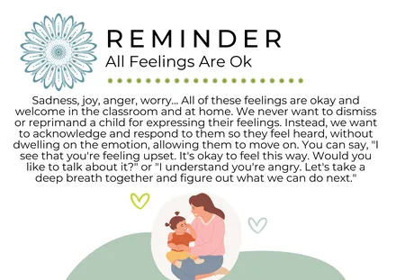 Preview of the All Feelings Are Ok A4 Landscape activity