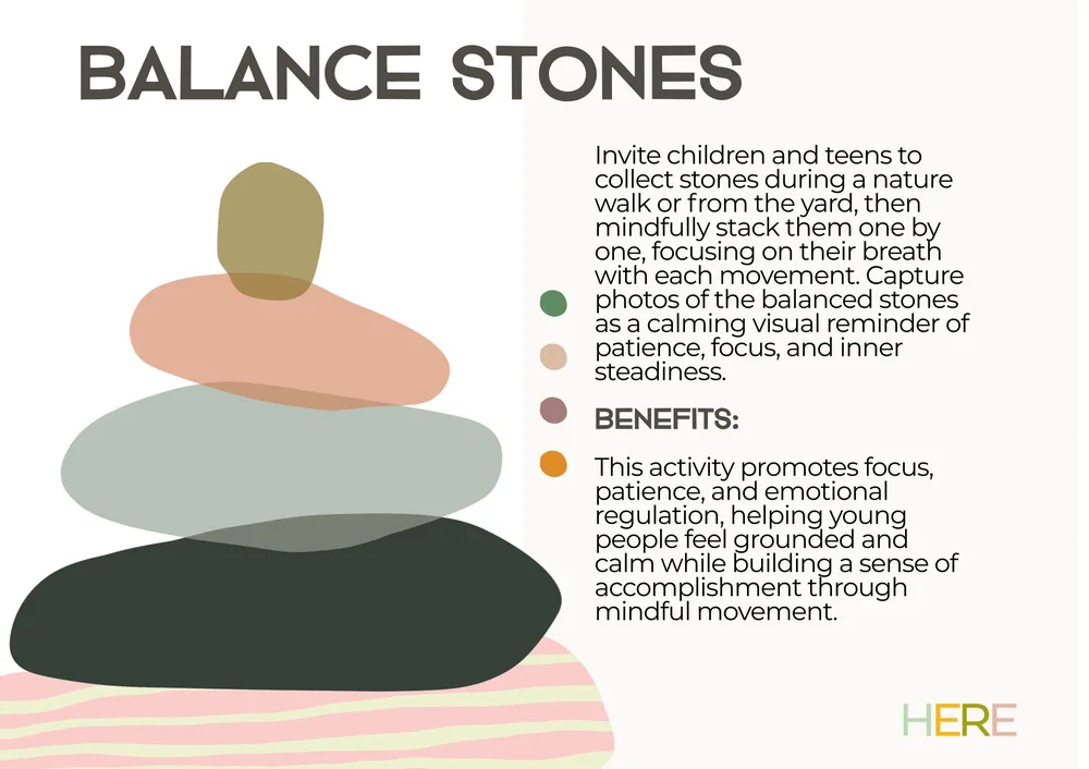 The first page of Balance Stones