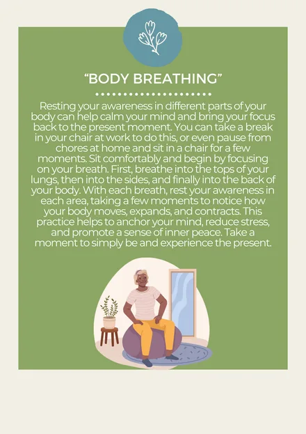 Preview of the Body Breathing A4 activity