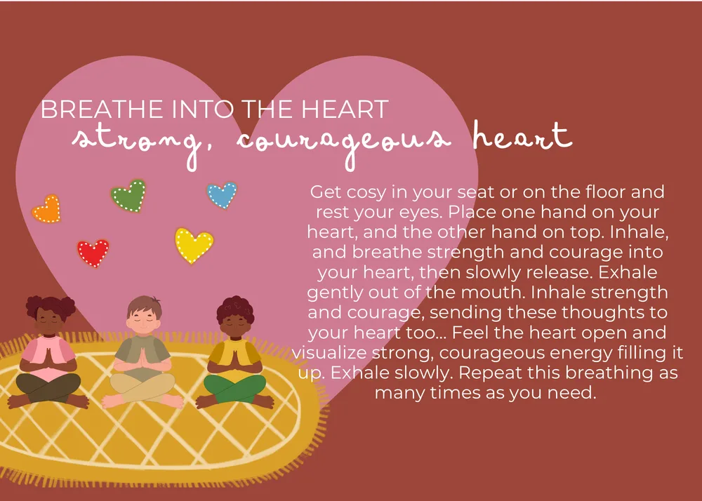 The first page of Breathe Into The Heart