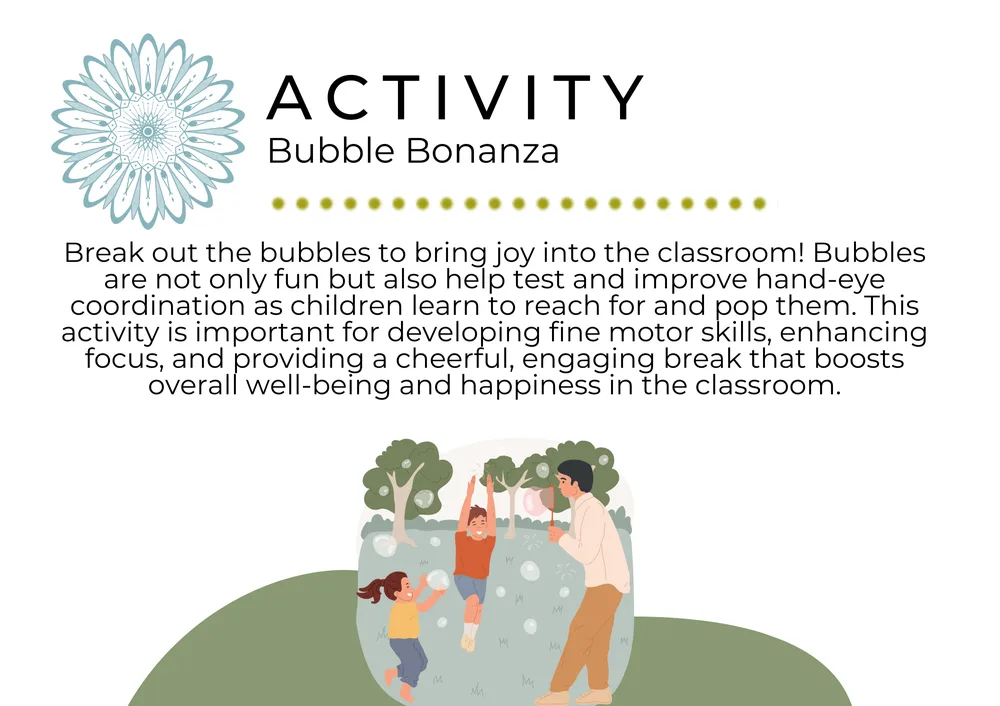 The first page of Bubble Bonanza