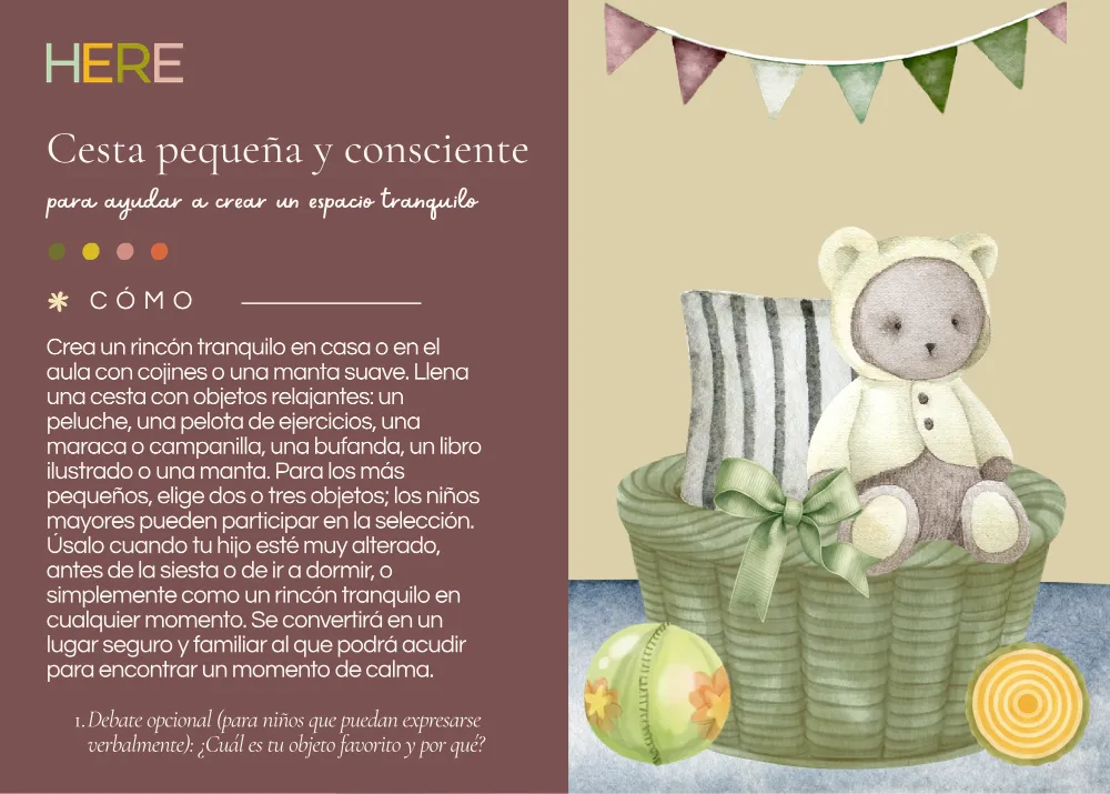 The first page of Cesta Pequeña Y Consciente