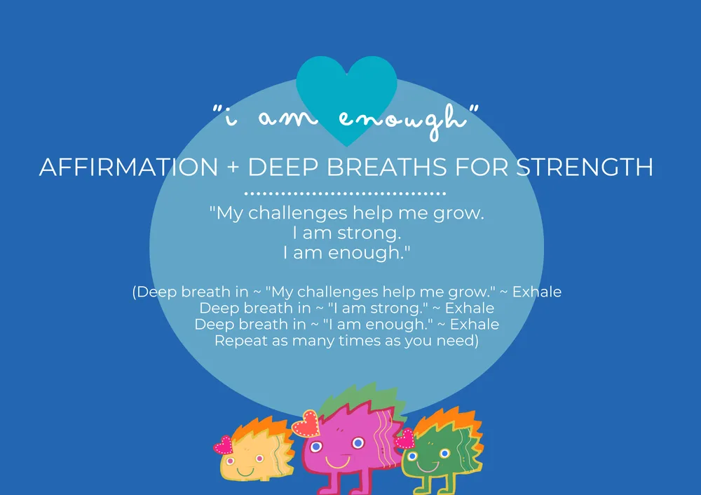 The first page of Challenges Help Me Grow