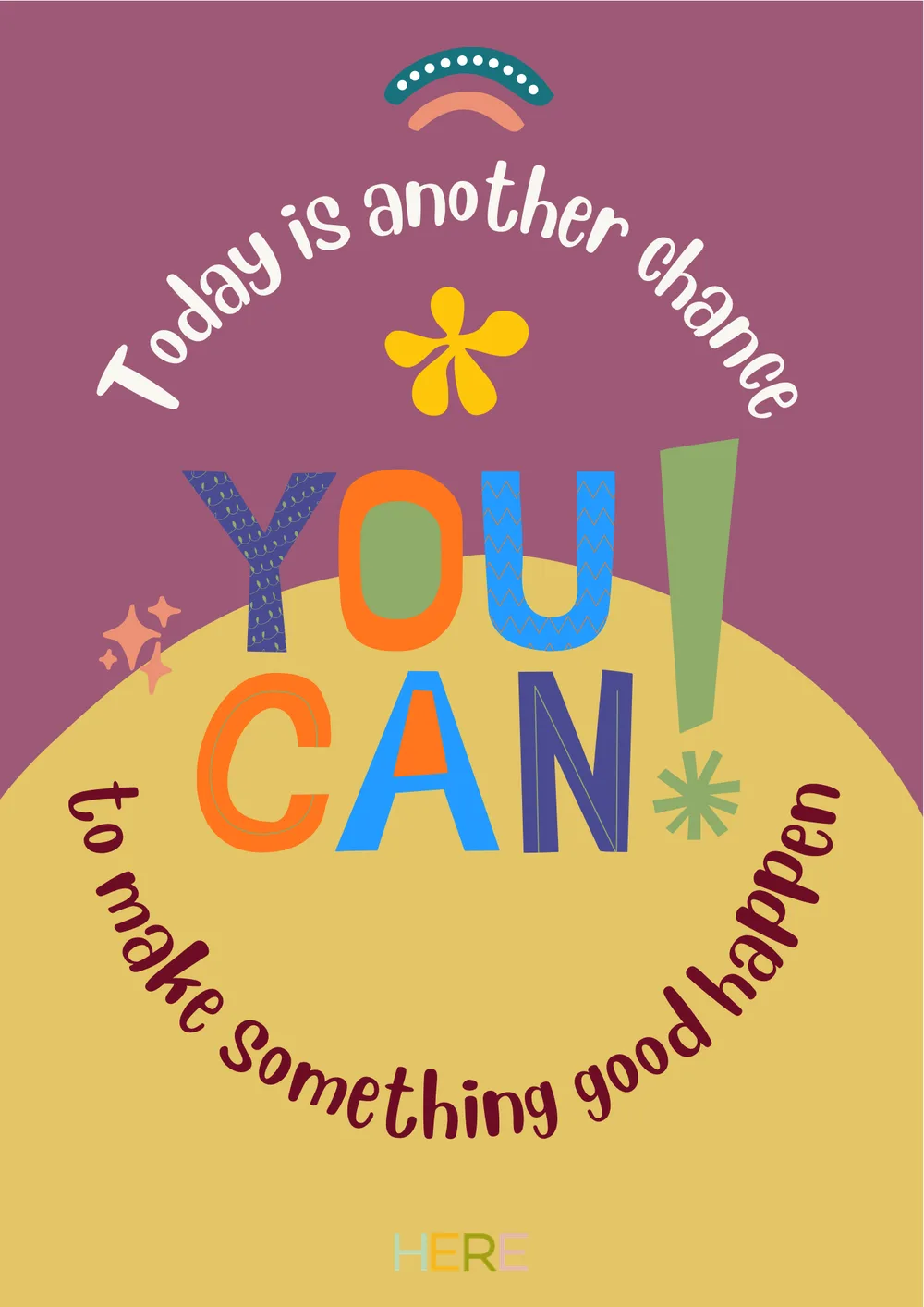 The first page of Change For Good