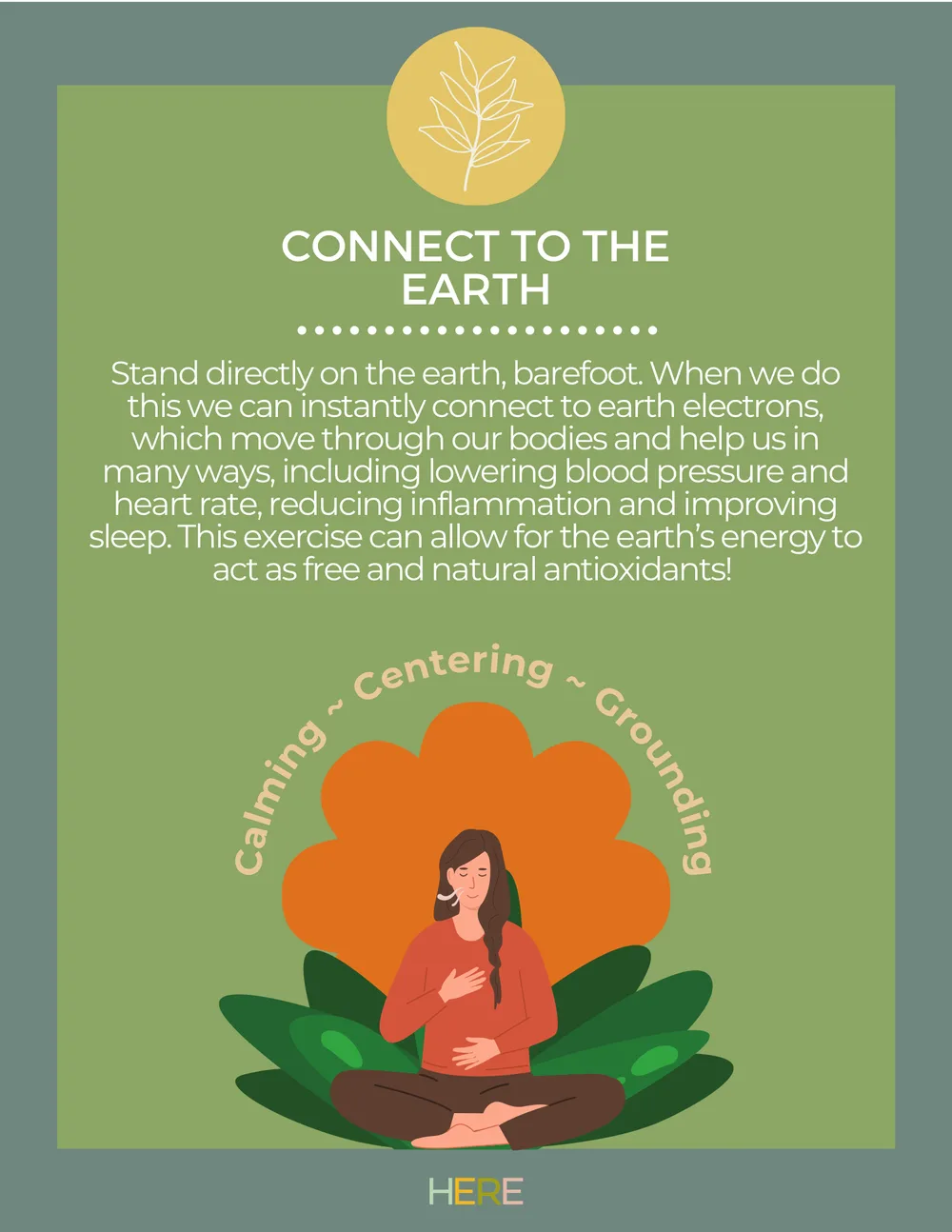 The first page of Connect To The Earth