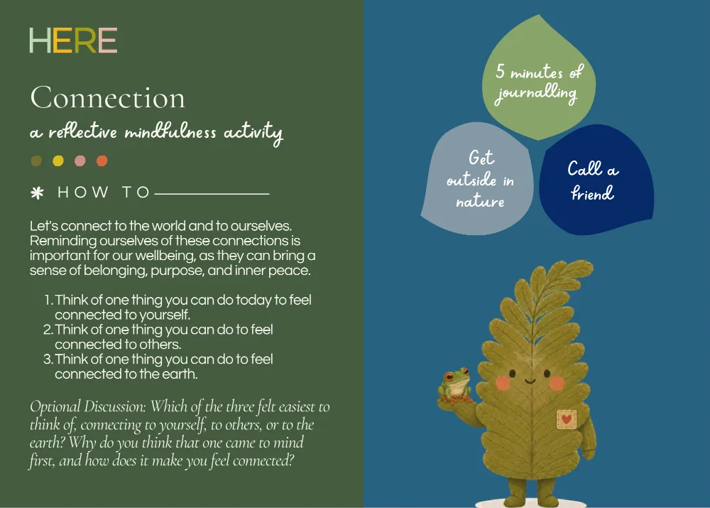 The first page of Connection