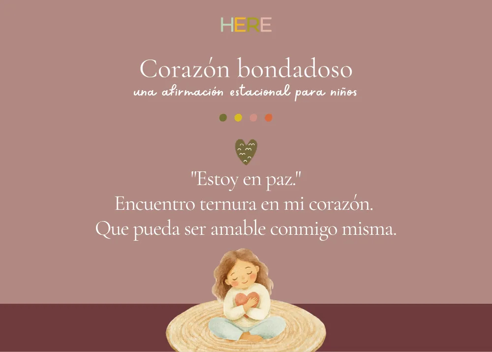 The first page of Corazón bBondadoso Para Niños