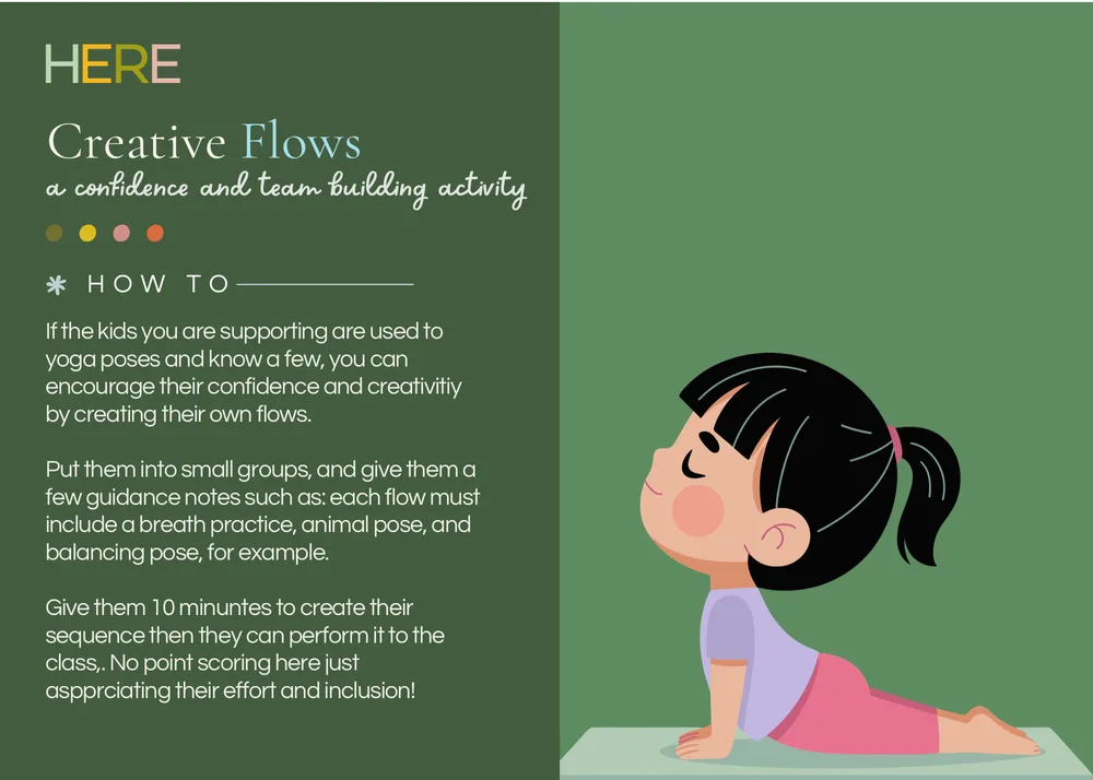 The first page of Creative Flows