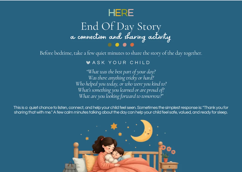 The first page of End Of Day Story