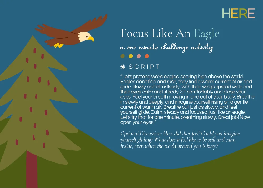 The first page of Focus Eagle Challenge