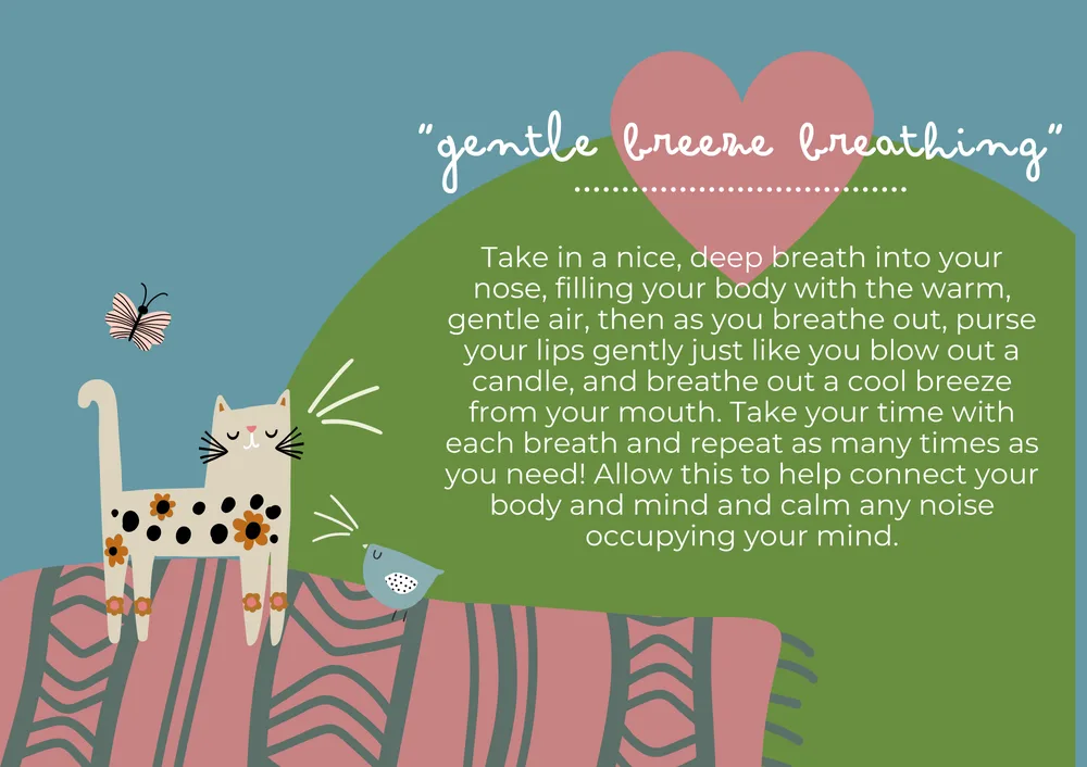 The first page of Gentle Breeze Breath