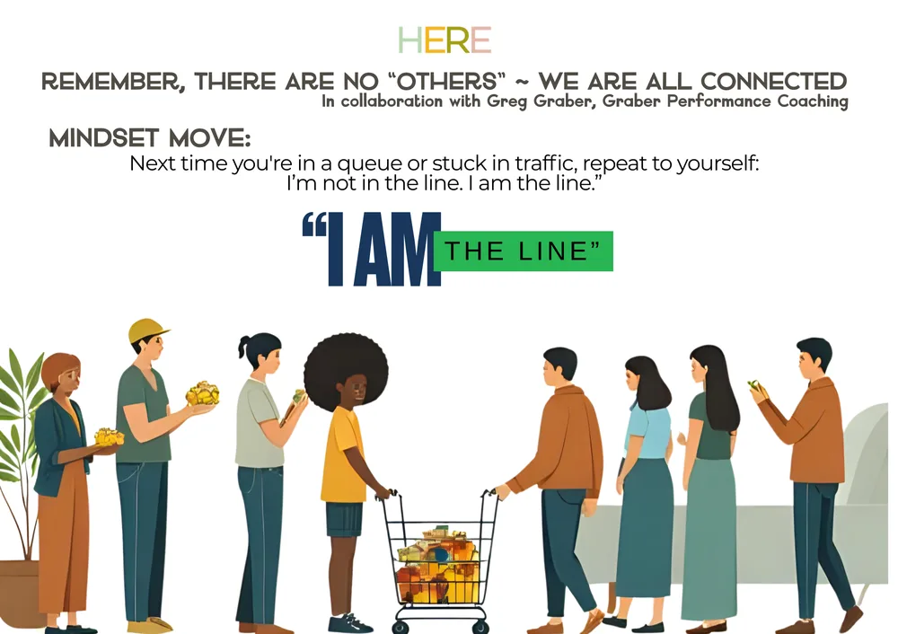 The first page of I Am The Line