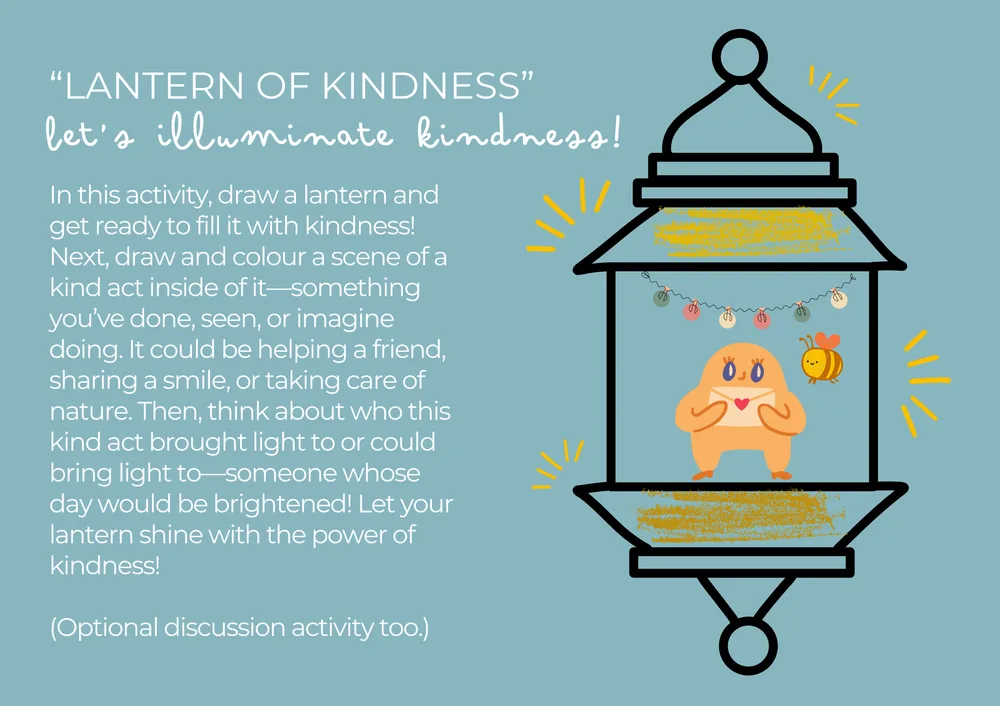The first page of Lantern of Kindness