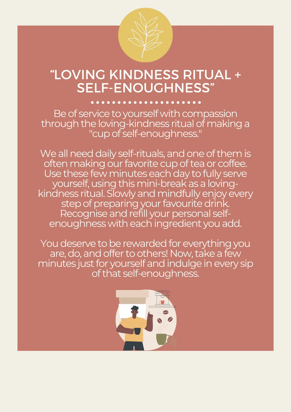 The first page of Loving Kindness Ritual