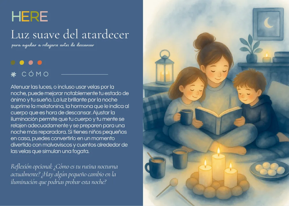 The first page of Luz Suave Del Atardecer