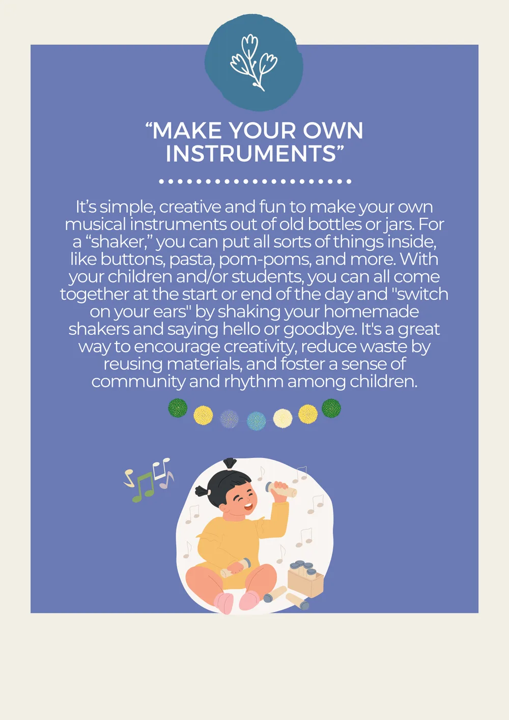 The first page of Make Your Own Instruments