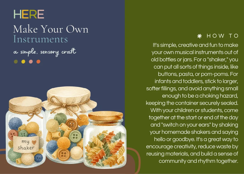 The first page of Make Your Own Instruments
