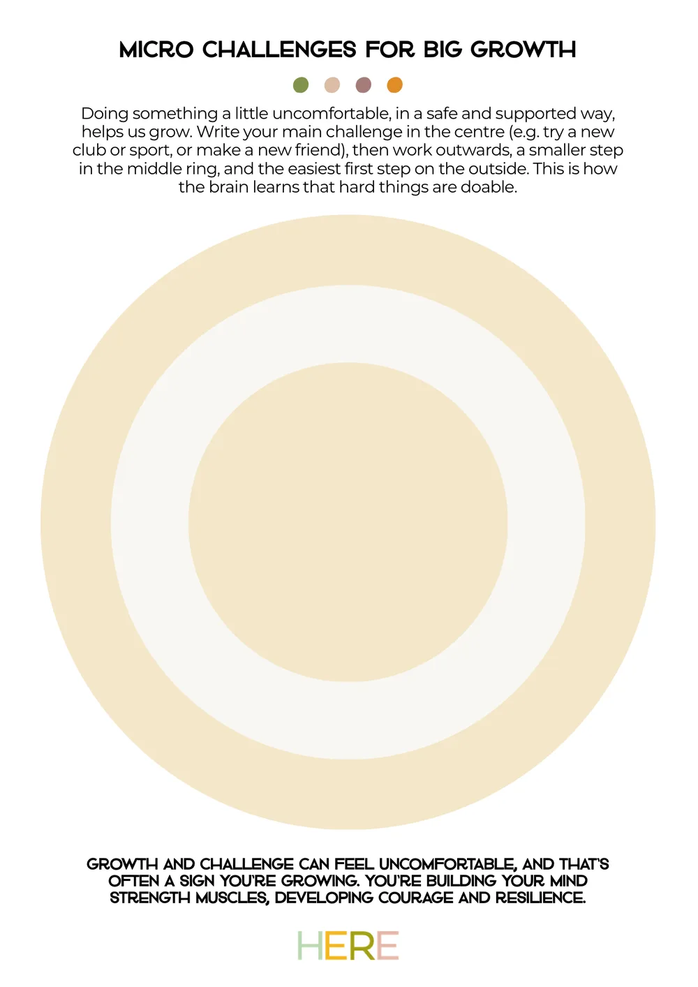 The first page of Micro-Challenges For Big Growth