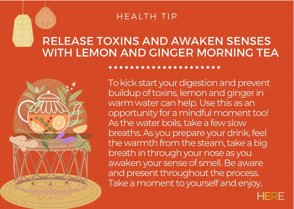The first page of Morning Tea Boost