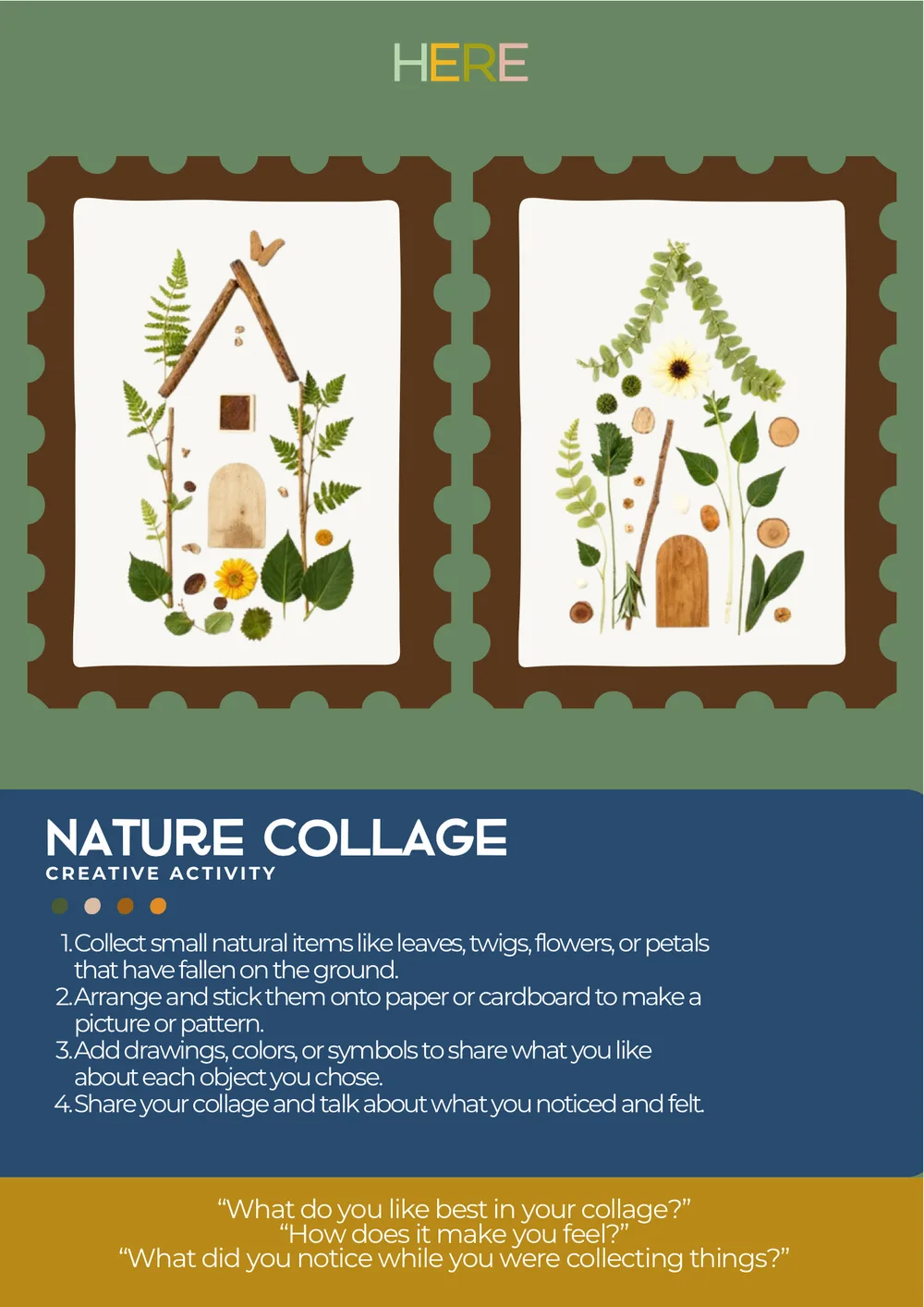 The first page of Nature Collage