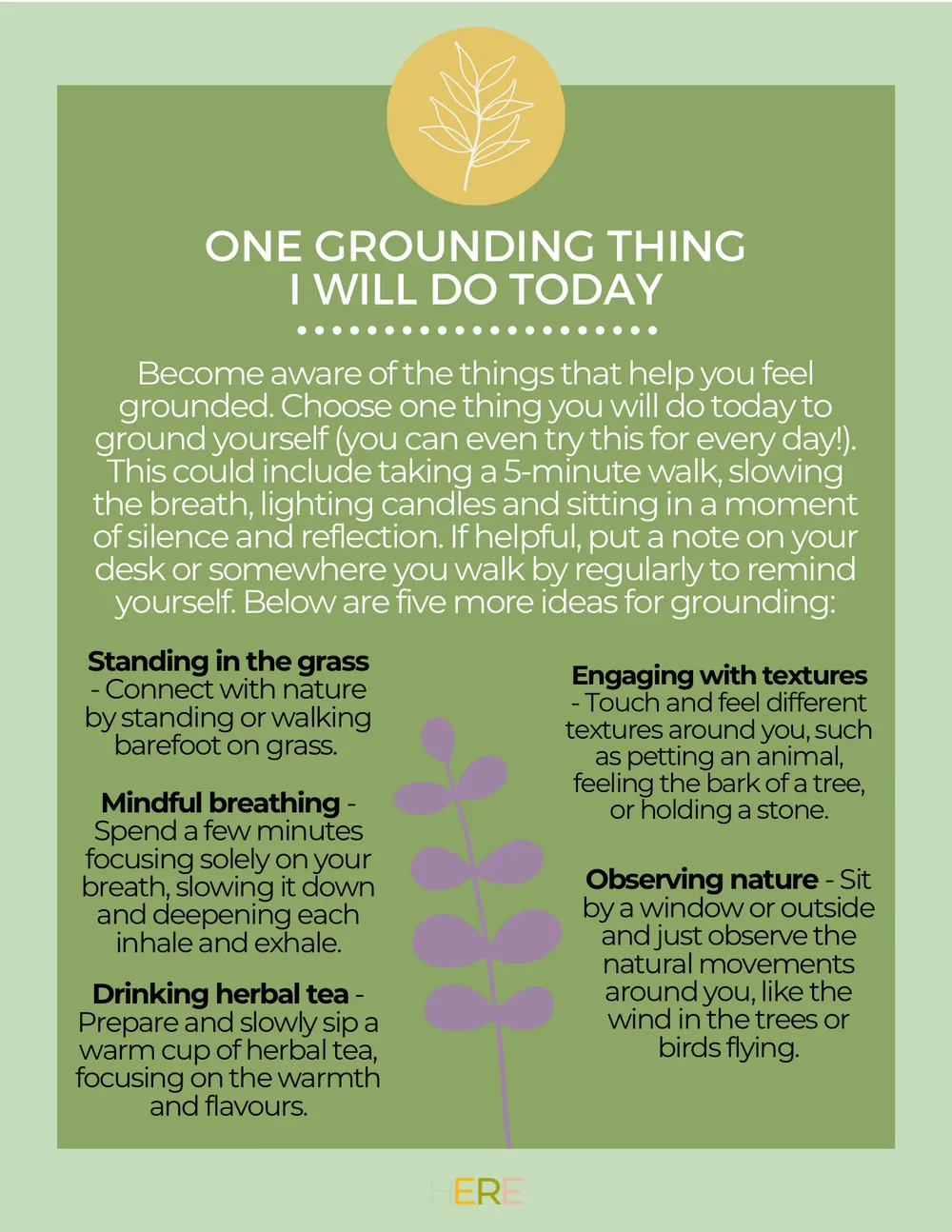 The first page of One Grounding Thing