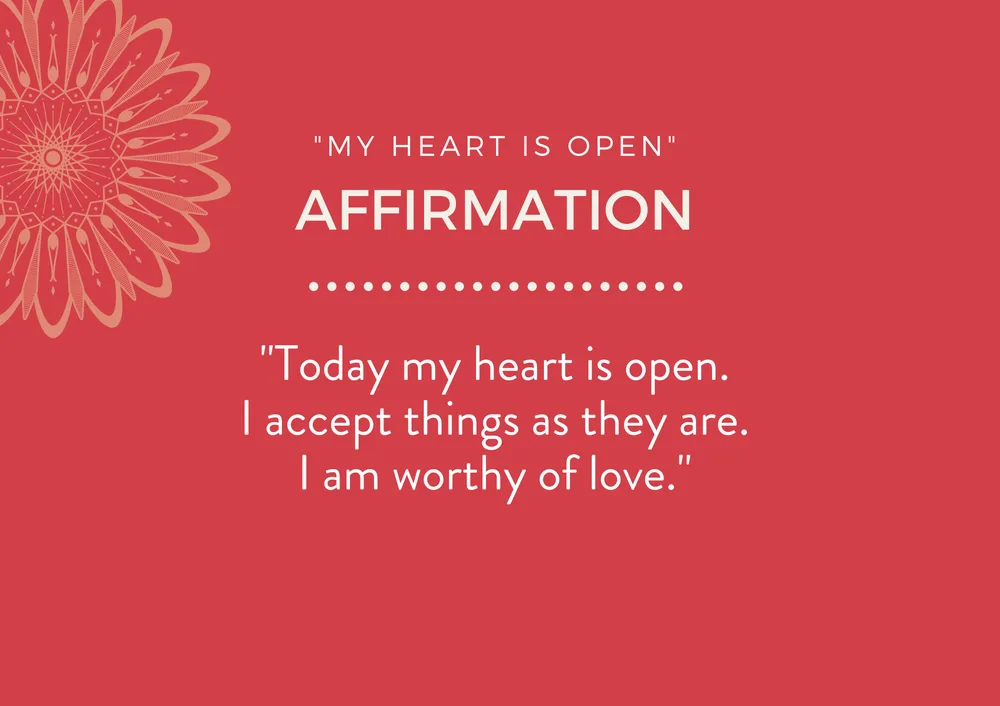 The first page of Open Heart