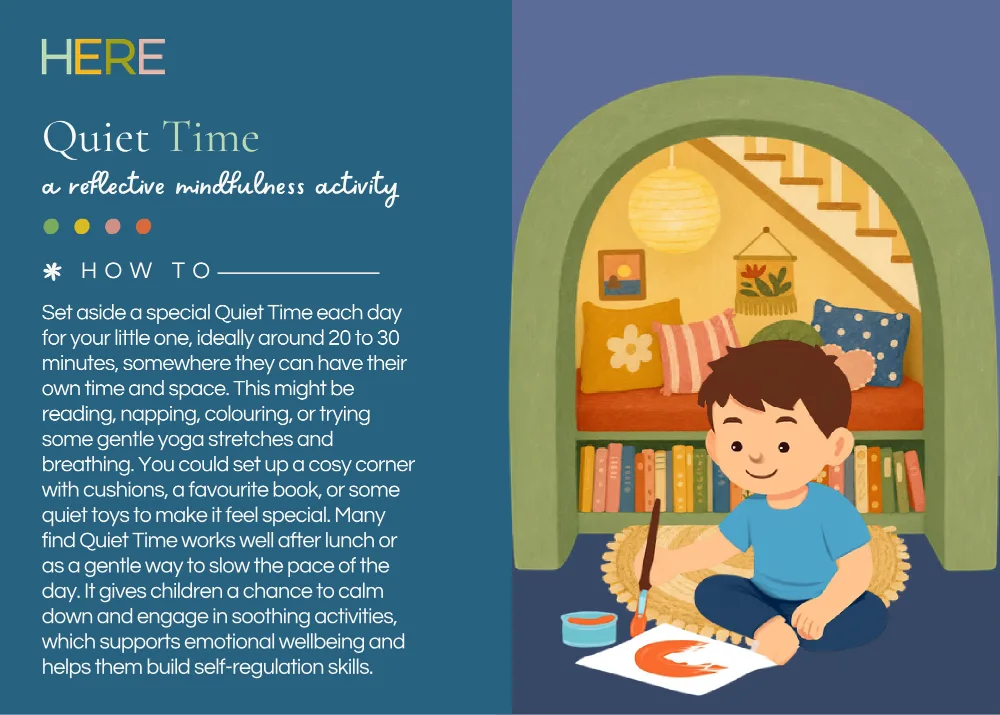 The first page of Quiet Time