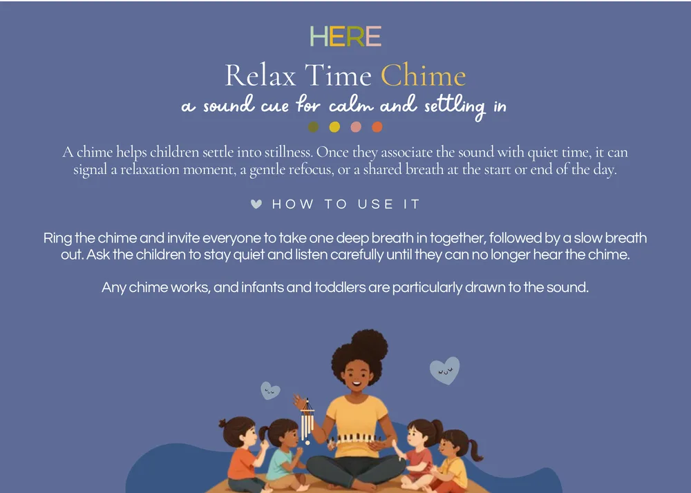 The first page of Relax Time Chime