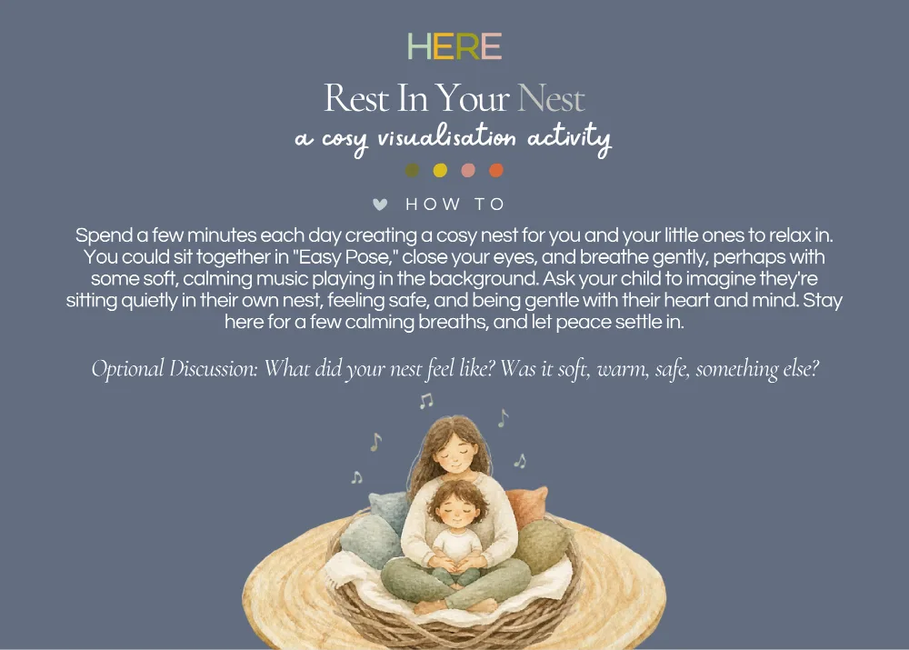 The first page of Rest In Your Nest