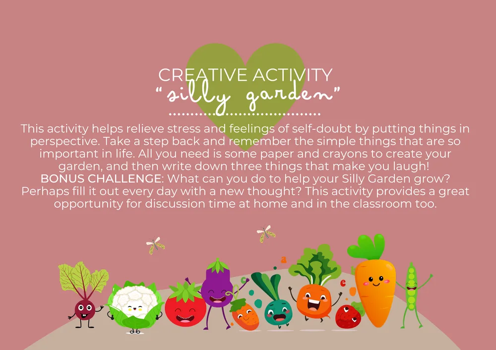 The first page of Silly Garden