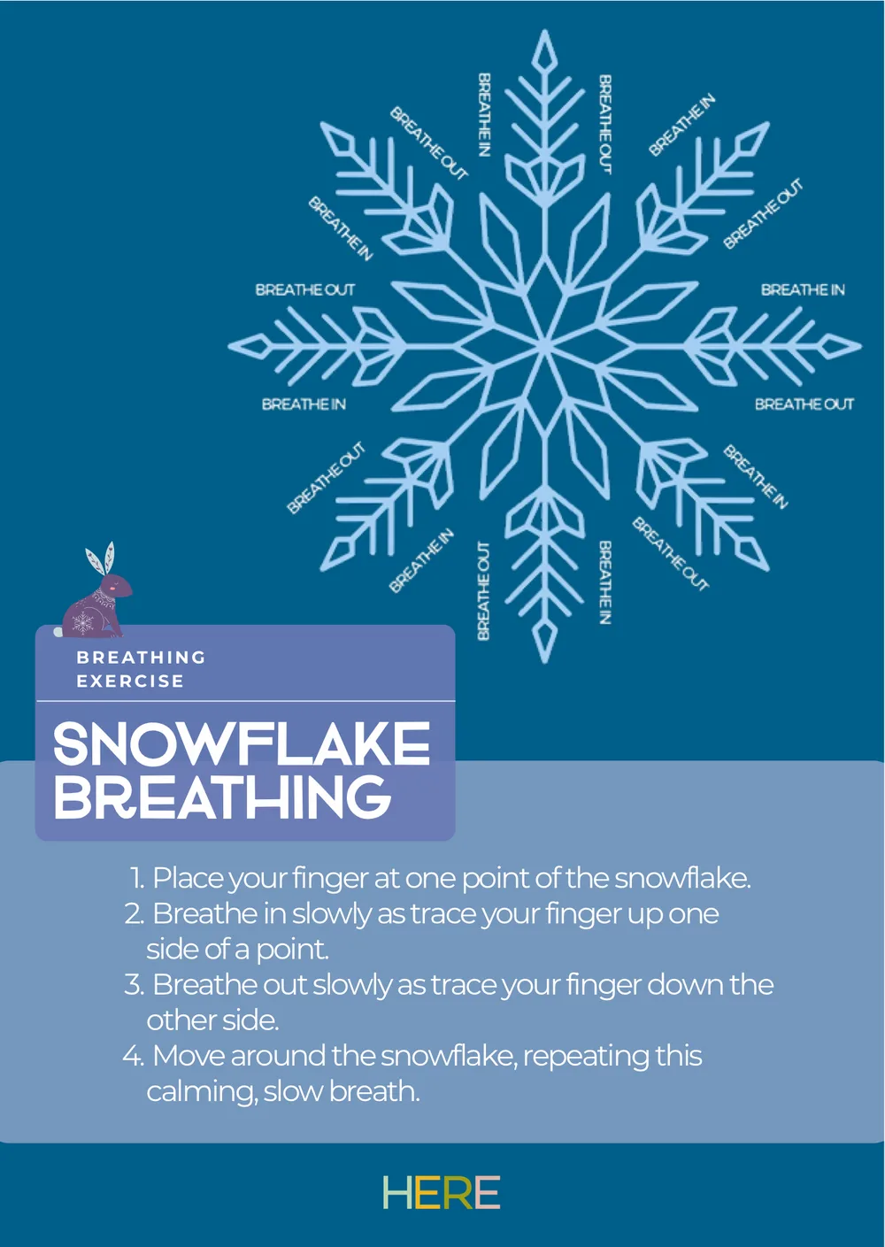 The first page of Snowflake Breathing