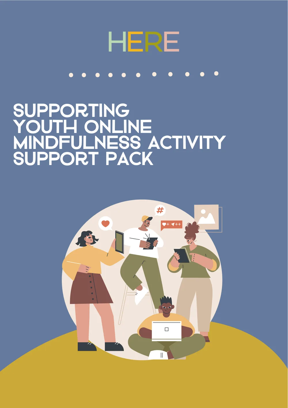 The first page of Supporting Youth Online Pack