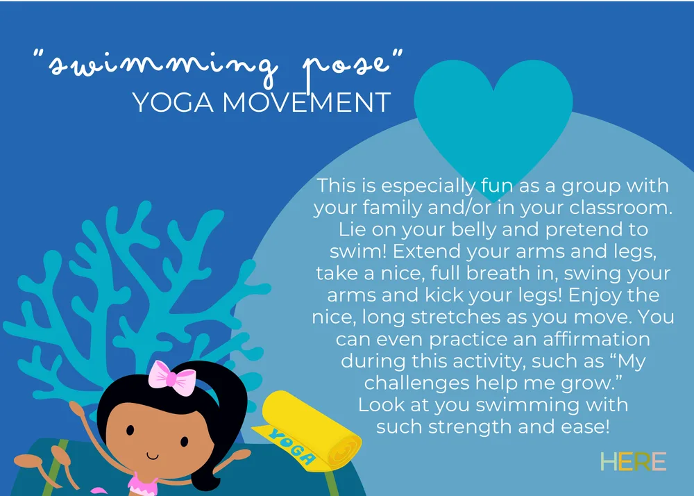 The first page of Swimming Pose