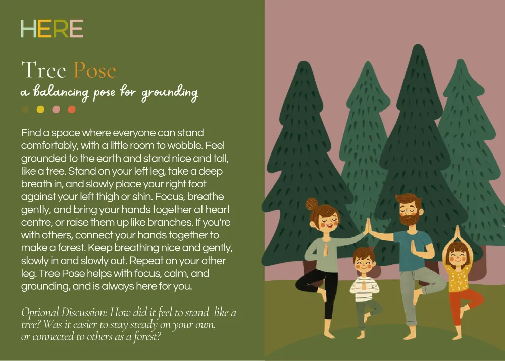 The first page of Tree Pose
