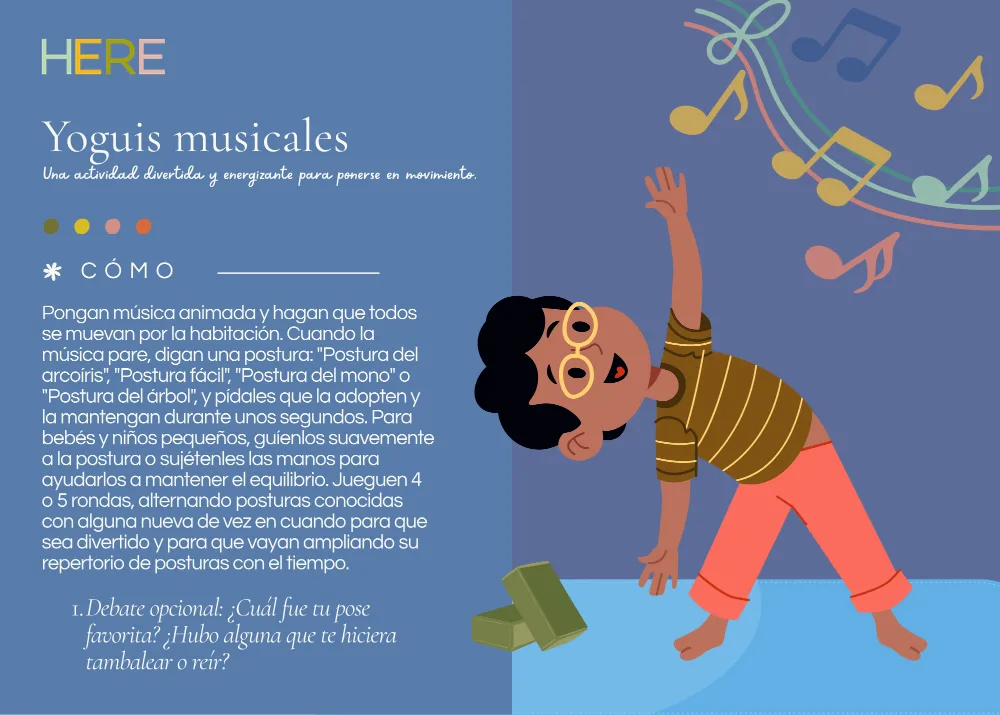 The first page of Yoguis Musicales