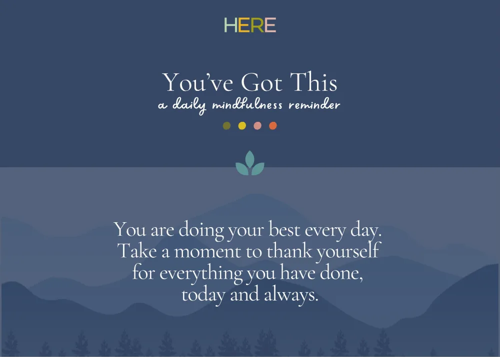 The first page of You've Got This